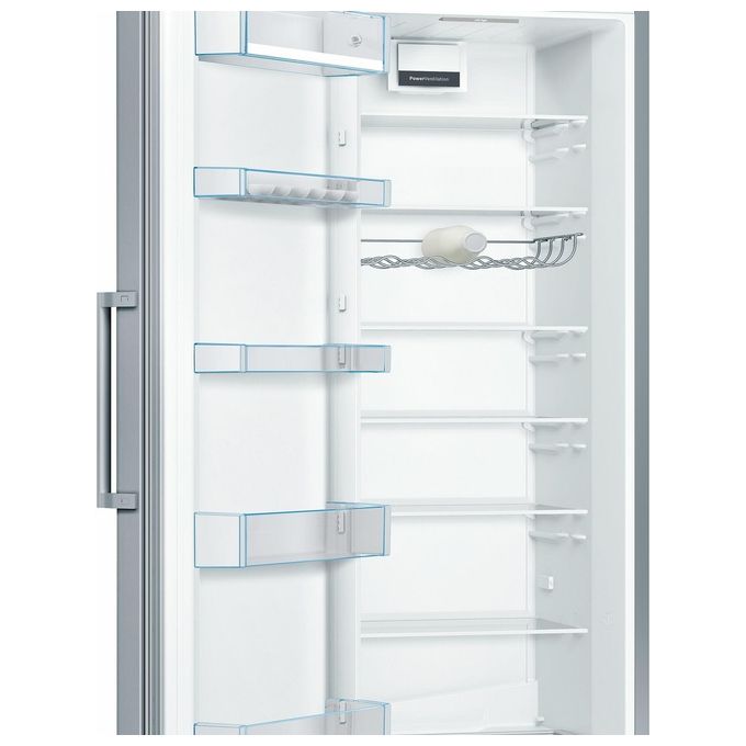 Bosch KSV36VLEP Serie 4 - Frigorifero monoporta 346 L, 186 cm, Classe E, 39 dB, VitaFresh, Acciaio inox