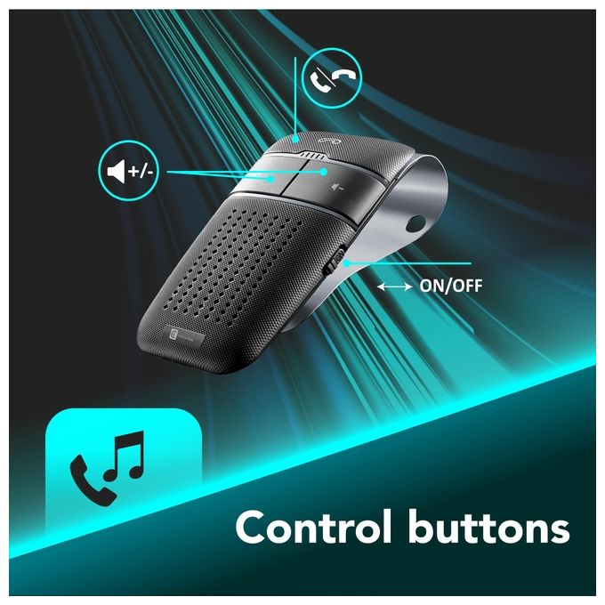 Cellular Line Easy Drive Universale Vivavoce Bluetooth | Yeppon