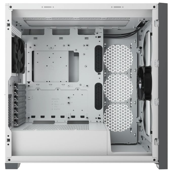 Corsair 5000D Middle Tower Vetro Temperato No Power minITX-mATX-ATX Bianco