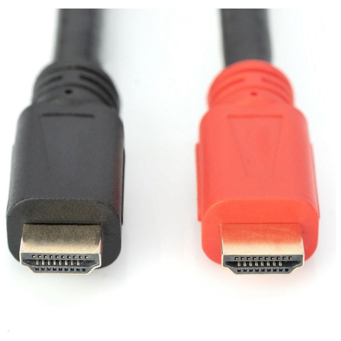 Digitus cavo con amplificatore full hd hdmi 1.4 3d high speed with ethernet mt 10