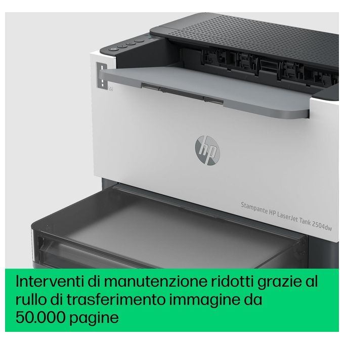 HP Stampante LaserJet Tank 2504dw Bianco e Nero Stampa Fronte-Retro