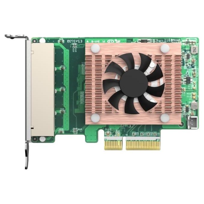 Qnap QXG-2G4T-I225 Scheda di Rete e Adattatore Interno Ethernet 2500 Mbit-s