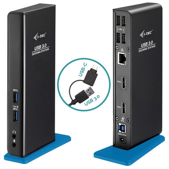 I-Tec Usb 3.0-Usb-C Dual Hdmi Docking Station