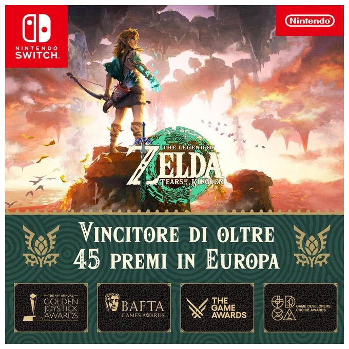 Nintendo The Legend Of Zelda: Tears Of The Kingdom Standard per Nintendo Switch