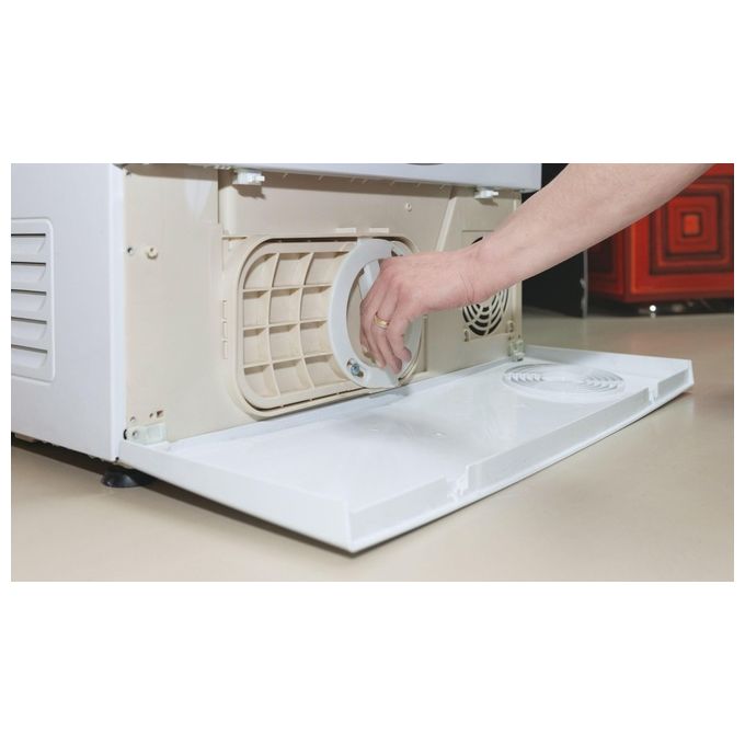 Hoover H-DRY 500 NR4 H7A2TCBEX-S asciugatrice Libera installazione Caricamento frontale Slim 7 kg Bianco