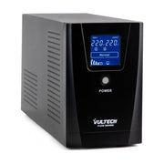 Vultech UPS1500VA-PURE Ups 1500va Pure Line Interactive con Onda Sinusoidale Pura e Lcd