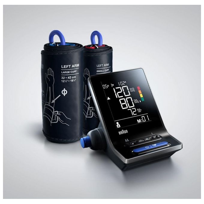Braun BUA 6350 EU ExactFit Misuratore Intelligente della Pressione Sanguigna