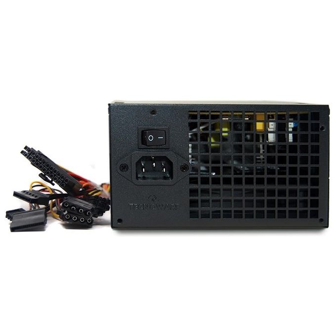 Tecnoware Free Silent Alimentatore ATX 550 W Reali per Pc Ventola da 12cm