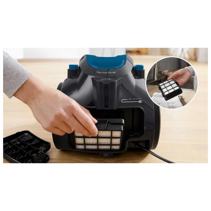 Bosch BGC05A220A Aspirapolvere a Cilindro senza Sacchetto