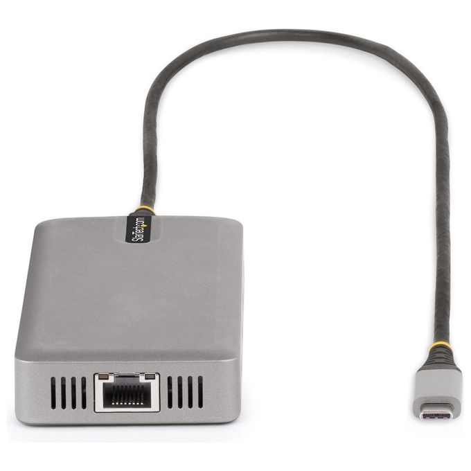 StarTech.com Adattatore Multiporta USB-C Docking Station USB Type-C 2x 4K30Hz  HDMI e DisplayPort 4K 60Hz Hub USB a 3 Porte 10Gbps