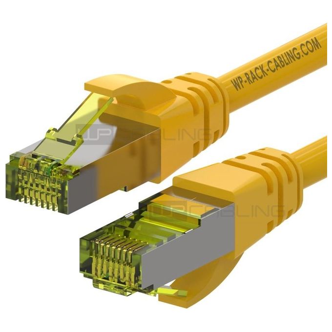 Wp Europe Patch s ftp Cat.6a lshf Giallo 2