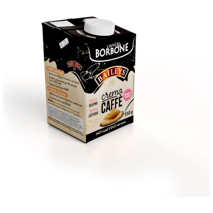 Borbone Confezione 1 Brik Crema Caffe Baileys Borbone 550gr Netto