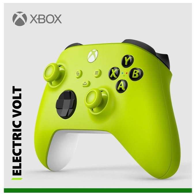 Microsoft Wireless Controller ''Electric Volt'' per Xbox 2021 Giallo