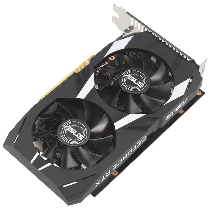 ASUS DUAL NVIDIA GeForce RTX 3050 OC Edition Scheda Video 6 GB GDDR6, Multiprocessore Streaming NVIDIA Ampere, Resistenza alla Polvere IP5X, Auto-Extreme, GPU Tweak III, Nero, DUAL-RTX3050-O6G