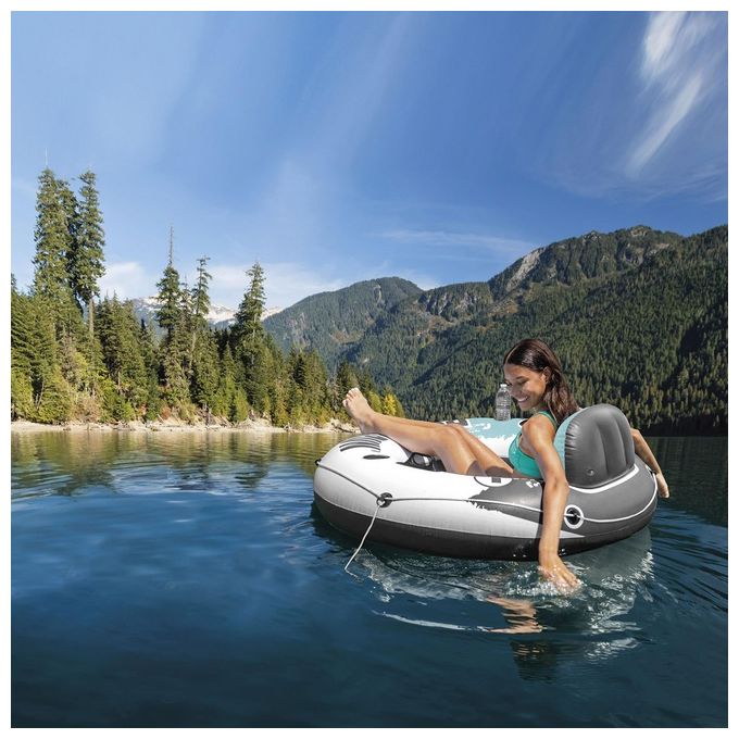 Intex Ciambellona River Run Con Rete 135Cm Rosso