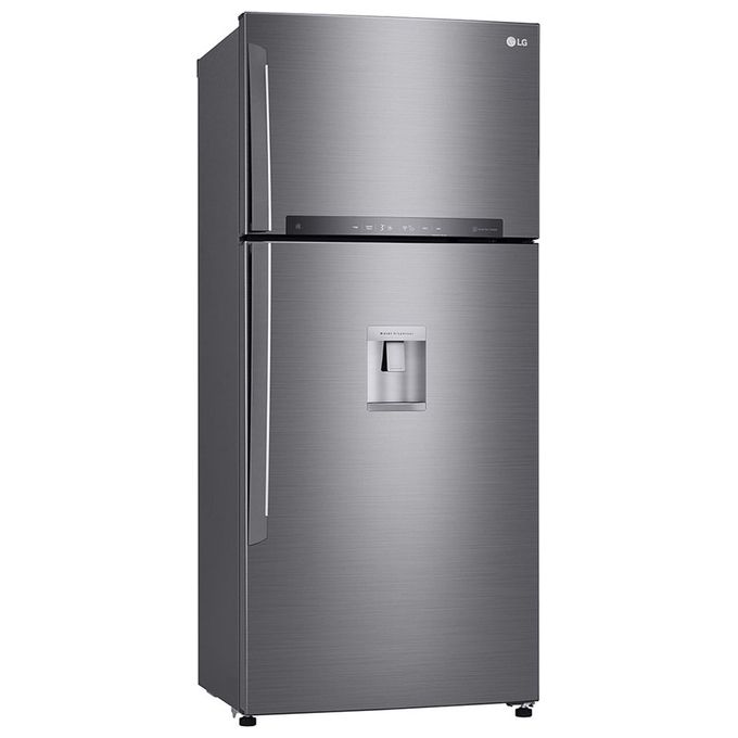 Lg GTF744PZPE Frigorifero Doppia Porta Classe E Capacita' 509 Litri No Frost con Dispenser Acqua colore Inox