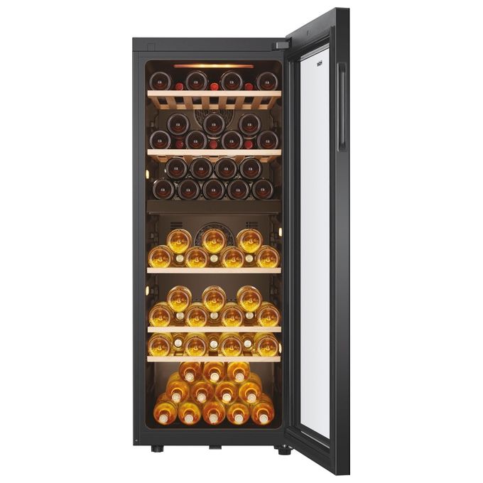 Haier HWS79GDG Cantinetta vino Wine Bank 50 Series 5Libera installazione 2 zone 79 bottiglie Luce LED Classe G