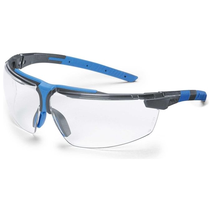 Uvex Occhiali con Astine I-3 Antracite-Blu