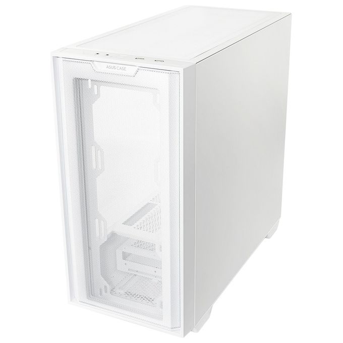 ASUS A21 Case micro-ATX, Radiatori fino a 360 mm, Schede Grafiche fino a 380 mm, Raffreddamento efficace, Cable Management, Chassis Bianco