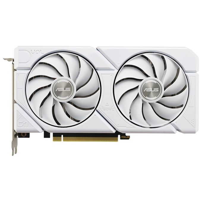 Asus DUAL NVIDIA GeForce RTX 4070 SUPER EVO White OC Edition Scheda Video 12GB GDDR6X, Bianco, DUAL-RTX4070S-O12G-EVO-WHITE