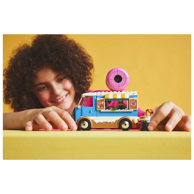 LEGO Furgone Ciambelle 60452 Gioco da Costruzione City Great Vehicles Divertimento Assembla Realistico ed Educativo per Bambini