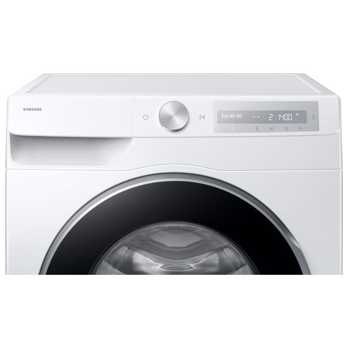 Samsung WW11DG6B85LHU3 Lavatrice Carica Frontale 11 Kg 1400 rpm Classe A Ecodosatore AI Control Vapore (85x60x60 cm) colore Bianco