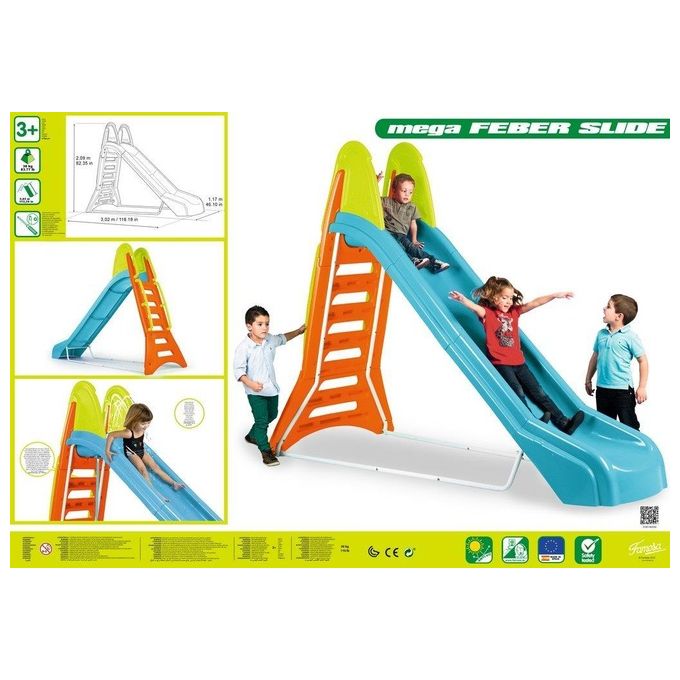 Mega Feberslide Con Acqua