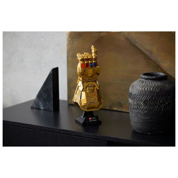 LEGO Super Heroes Marvel 76191 Guanto dell'Infinito di Thanos, Modello da Costruzione Avengers da Collezione, Set per Adulti