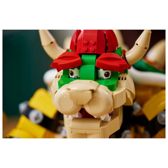 LEGO Super Mario 71411 Il Potente Bowser, Kit di Costruzioni per Adulti, Idee Regalo, Personaggio Snodabile 3D da Collezione