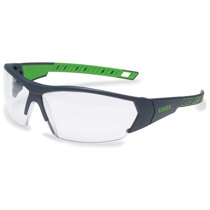 Uvex Occhiali con Astine i-Works Antracite-Verde