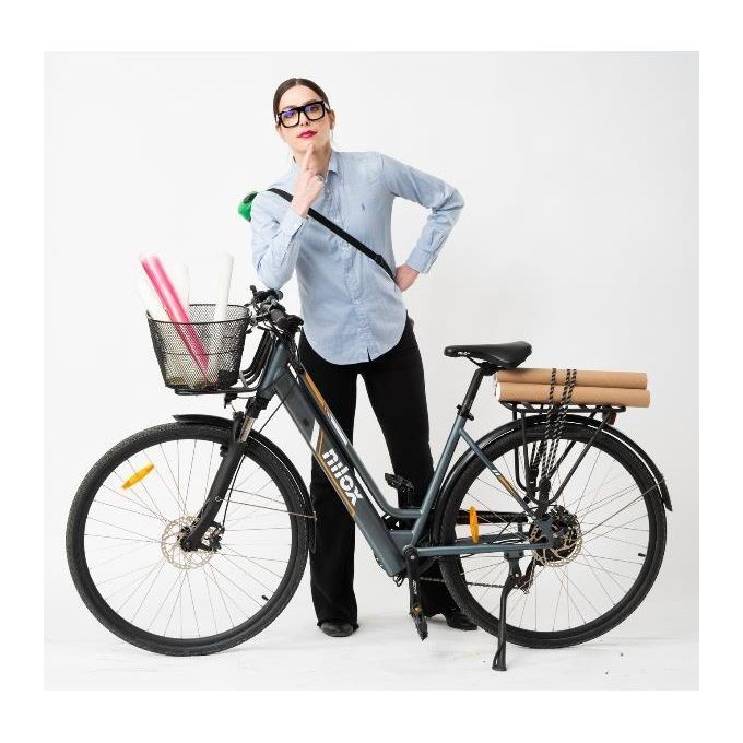 Nilox 30NXEBCLV1 e-Bike 36V 10ah 28x1.75'' Cargo Light