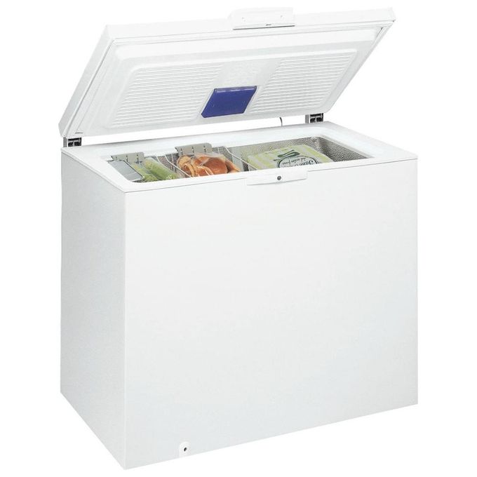 Whirlpool WHE25332 2 Congelatore a Pozzetto Capacita' 252 Litri Classe energetica E Sesto Senso FastFreeze 91,6 Cm Bianco