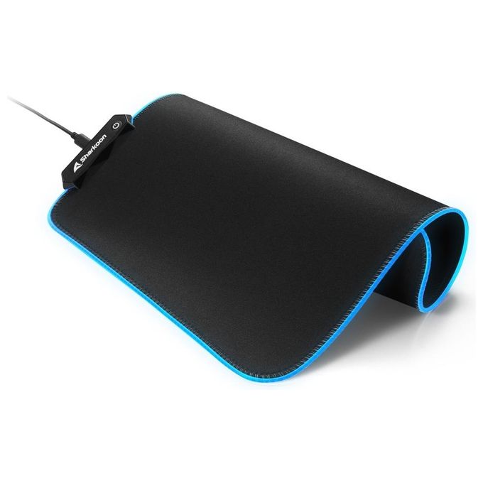 Sharkoon 1337 RGB V2 360 Mousepad Tappetino Gaming Usb Lunghezza 36cm