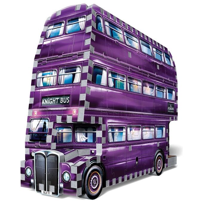 Wrebbit W3D-507 - Harry Potter - The Knight Bus (Puzzle 3D 280 Pz)