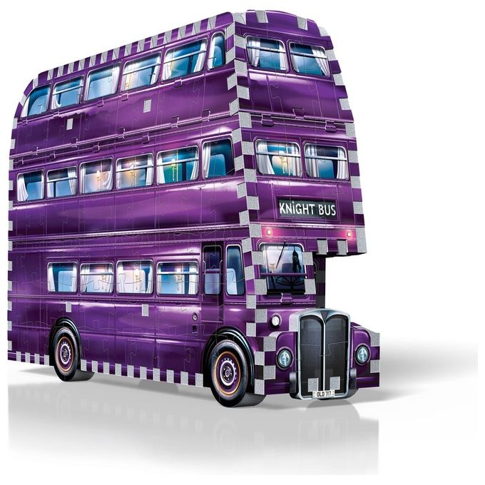 Wrebbit W3D-507 - Harry Potter - The Knight Bus (Puzzle 3D 280 Pz)