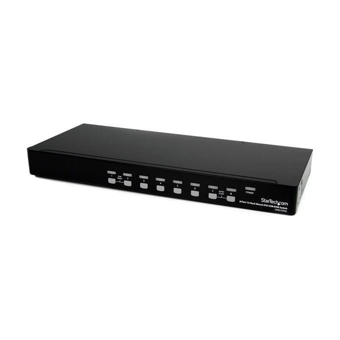 StarTech.com Switch Kvm Dvi Usb A 8 Porte Montabile A Rack 1u