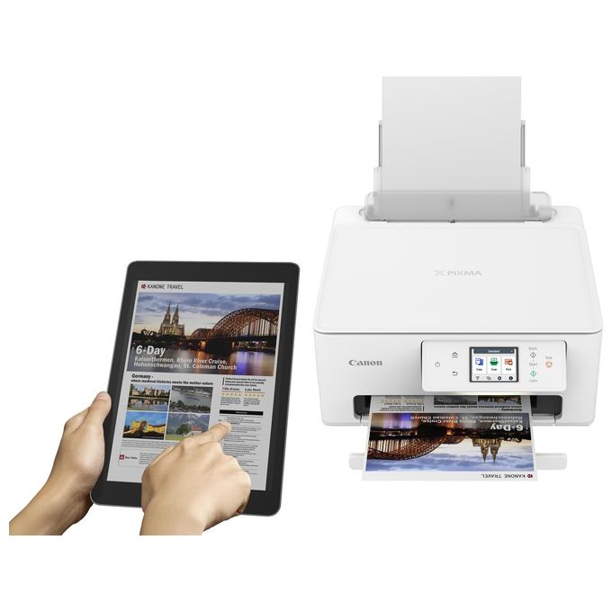 [ComeNuovo] Canon PIXMA TS7650i Stampante Multifunzione ad Inchiostro A4 1200x1200 DPI Wi-Fi