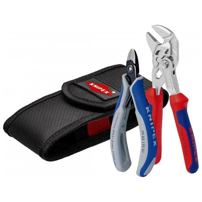 Knipex Pinza Spellacavi Set in Beltpack