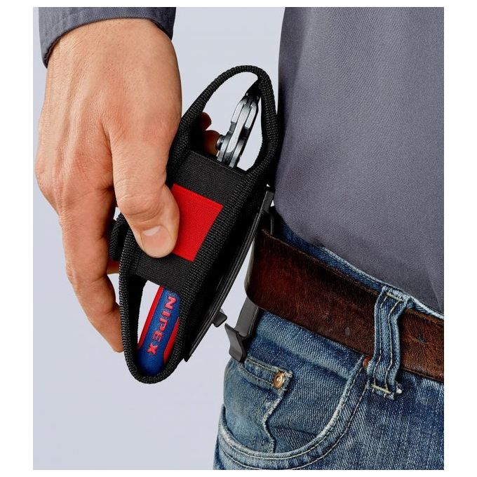 Knipex Pinza Spellacavi Set in Beltpack