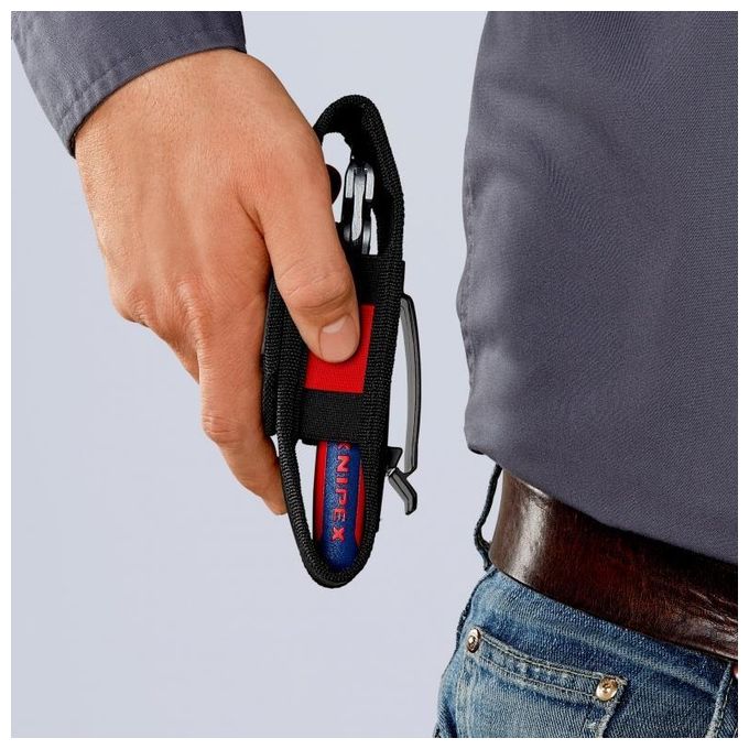 Knipex Pinza Spellacavi Set in Beltpack