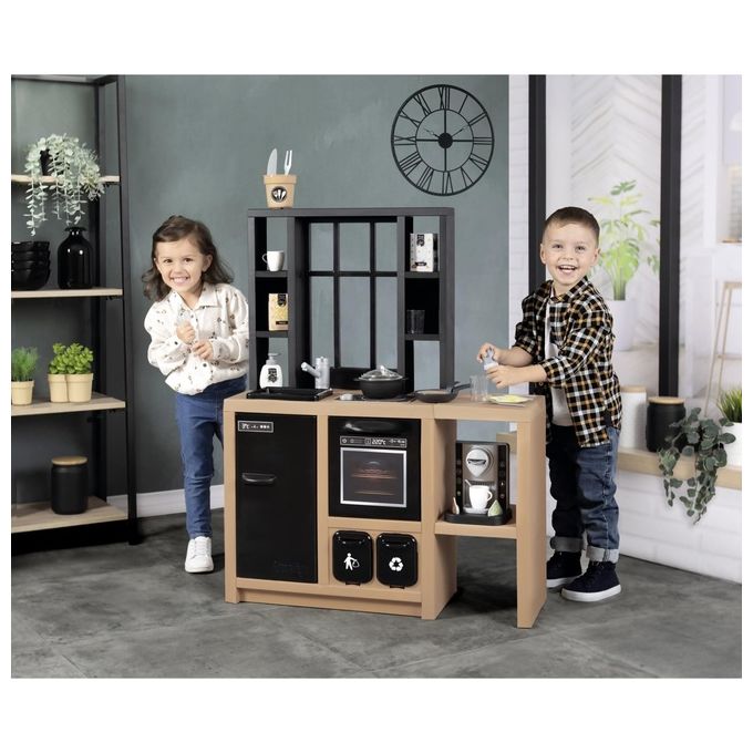 Smoby Cucina Loft Giocattolo Stile Industriale 50 cm +3 Anni 7600312600