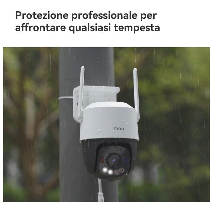 Imou Telecamera Cruiser SC 3K PTZ IP-Wi-Fi Full-color 5MP RedeBlue light