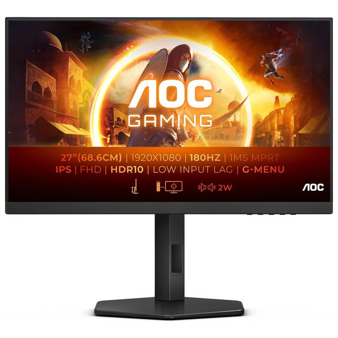 AOC 27G4X Monitor PC 27'' 1920x1080 Pixel Full HD LED Nero