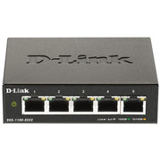 D-Link DGS-1100-05V2 Switch di Rete Gestito Gigabit Ethernet 10-100-1000 Nero