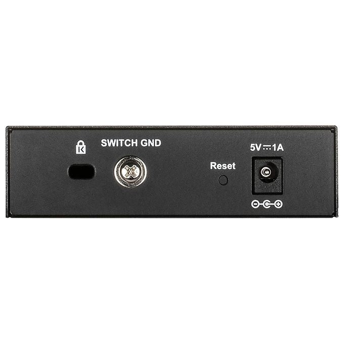 D-Link DGS-1100-05V2 Switch di Rete Gestito Gigabit Ethernet 10-100-1000 Nero