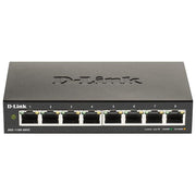 D-Link DGS-1100-08V2 Switch di Rete Gestito Gigabit Ethernet 10-100-1000 Nero