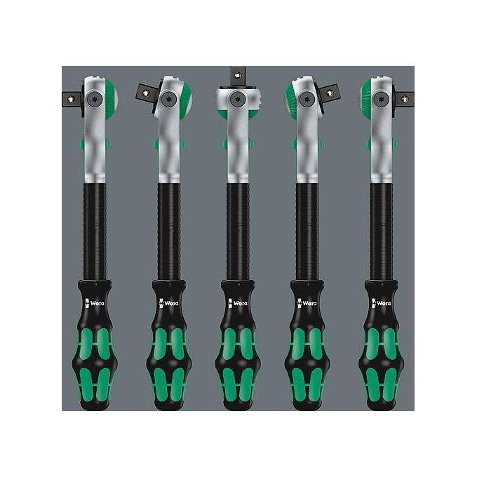 Wera 8100 SA 9 Kit con Cricchetto Zyklop Speed Attacco da 1-4'' in Pollici 28 Pezzi