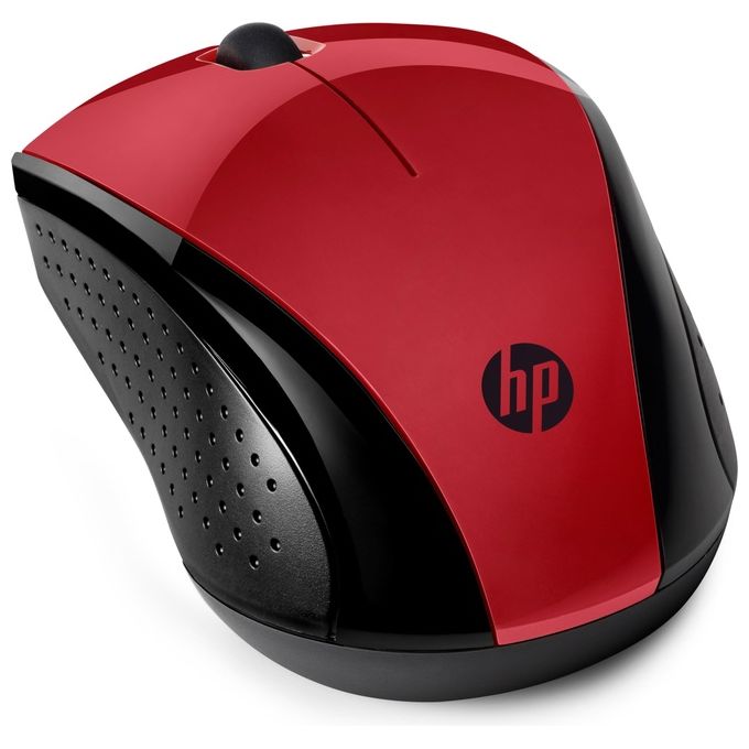 HP Wireless 220 Mouse Tecnologia Blue LED Rosso