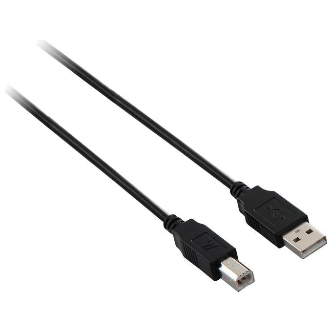 V7 Usb Cable 1.8m a To B Black Usb 20 Hi-speed M-m