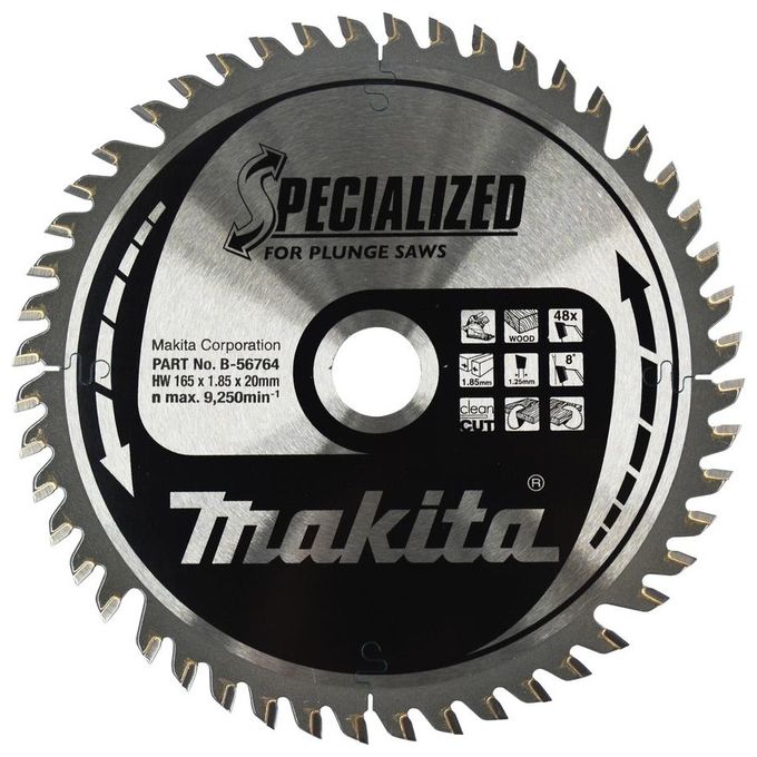 Makita B-56764 Specialized Lama per Sega Circolare 165x20x48Z